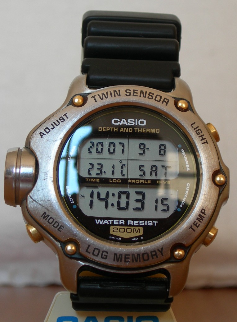 CASIO DEPTH WATCH